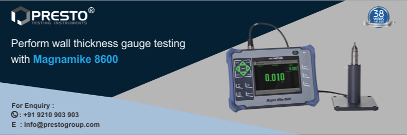 Perform Wall Thickness Gauge Testing With Magnamike 8600